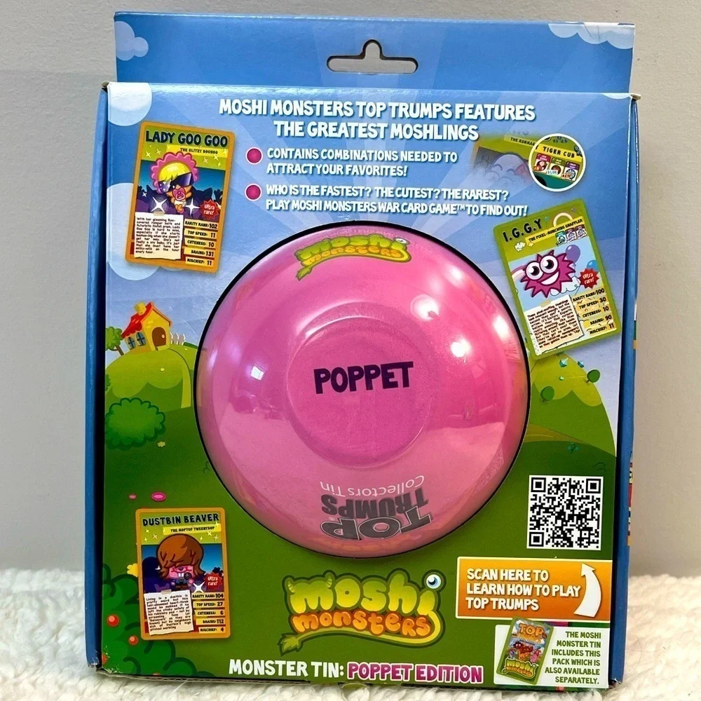 Top Trumps Moshi Monsters Collectible Monster Tin - Poppet Edition